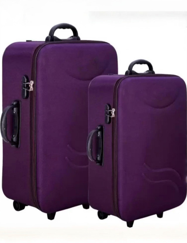 TravelSpy Star-Purple 65 CM & 55 CM Cabin & Check-in Set 3 Wheels - 23 inch