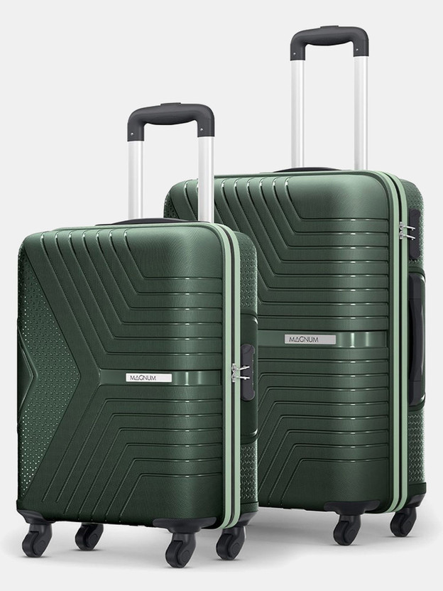 Safari Magnum Zeno (Small 55cm | Medium 66cm) 4W Cabin & Check-in Set 4 Wheels - 26 Inches
