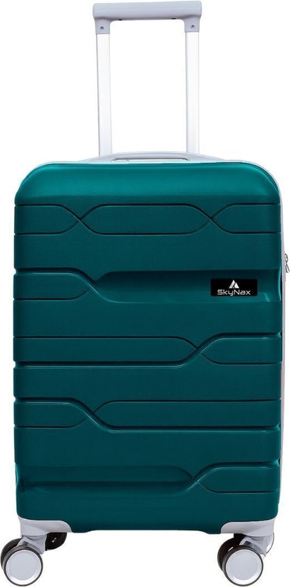 skynax Stylish Hard Shell Trolley Bag | Lightweight ABS Luggage with 4 Spinner Wheels Cabin Suitcase 4 Wheels - 20 inch