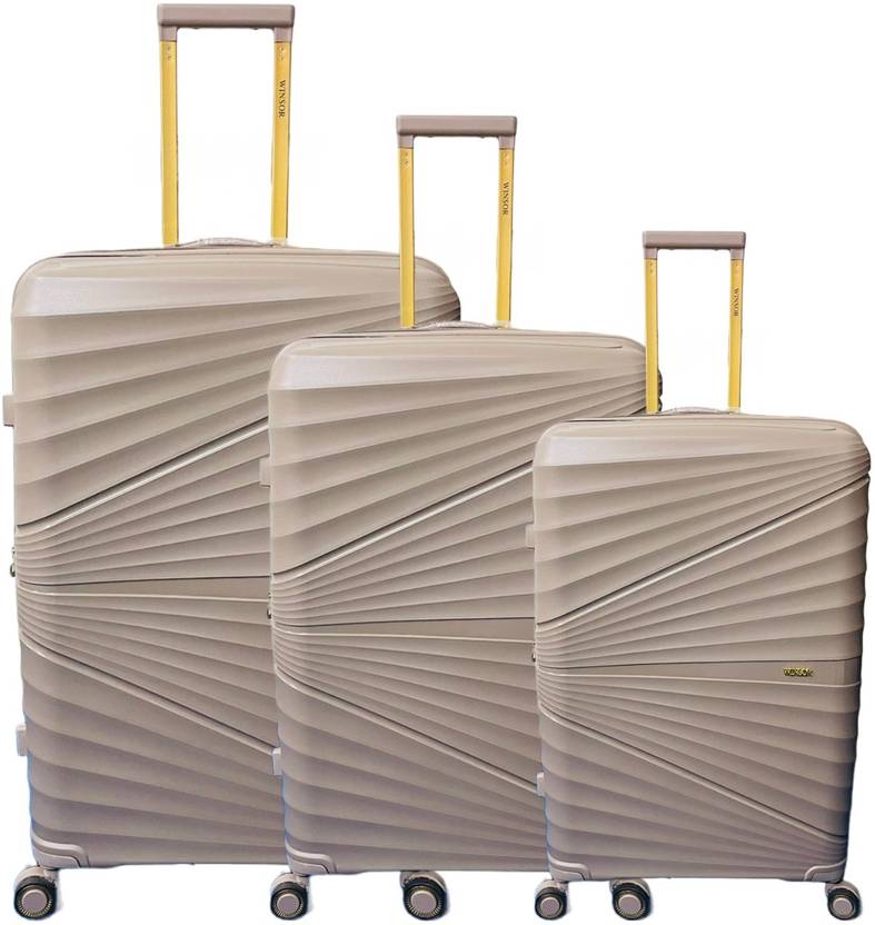 SKYBAGS Trolley bag SetTSA Lock8WheelsGold Edition (Cabin,Medium