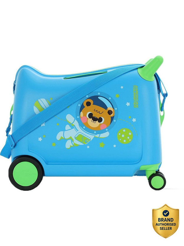 AMERICAN TOURISTER Skiddle SP Polypropylene Small Cabin Spinner Kids Trolley Bag Cabin Suitcase 4 Wheels - 16 inch