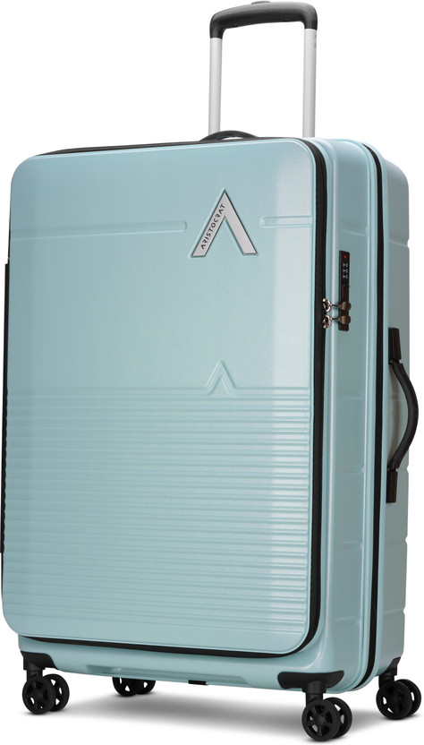 ARISTOCRAT Orbit Plus Hard Side Laptop Compartment Trolley Bag With Combination Lock Check-in Suitcase 8 Wheels - 31 Inch