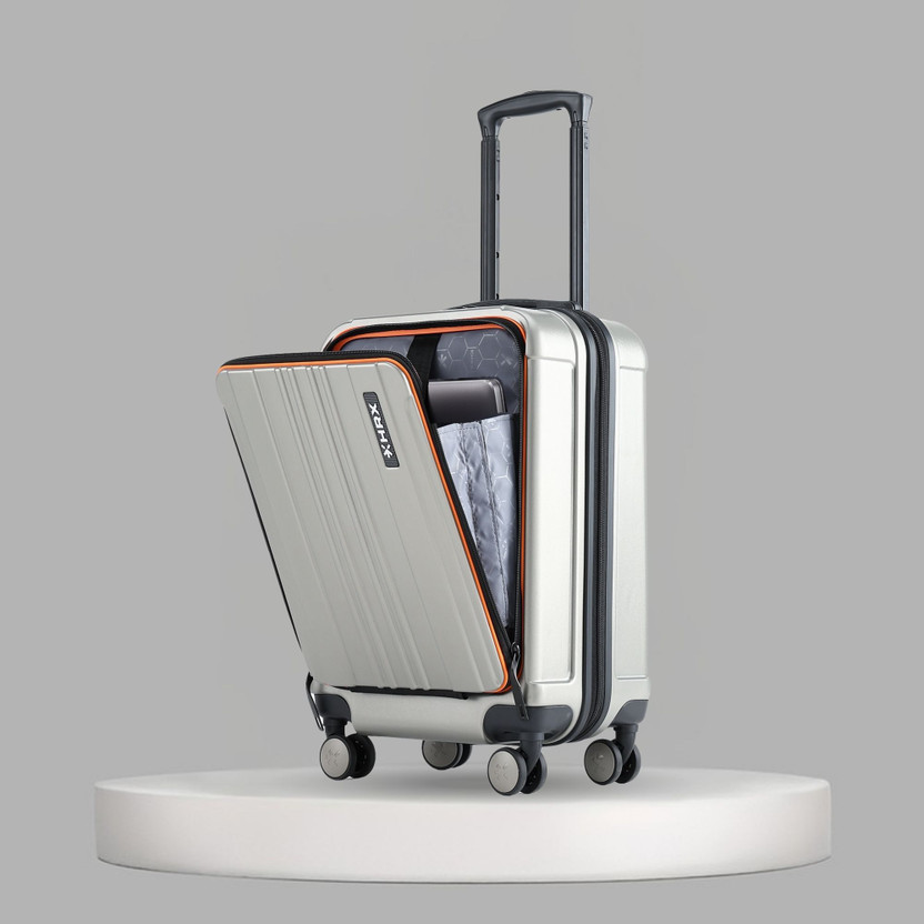 HRX by Hrithik Roshan Force Urban Trolley with Laptop Compartment Cabin Suitcase 8 Wheels - 22 inch
