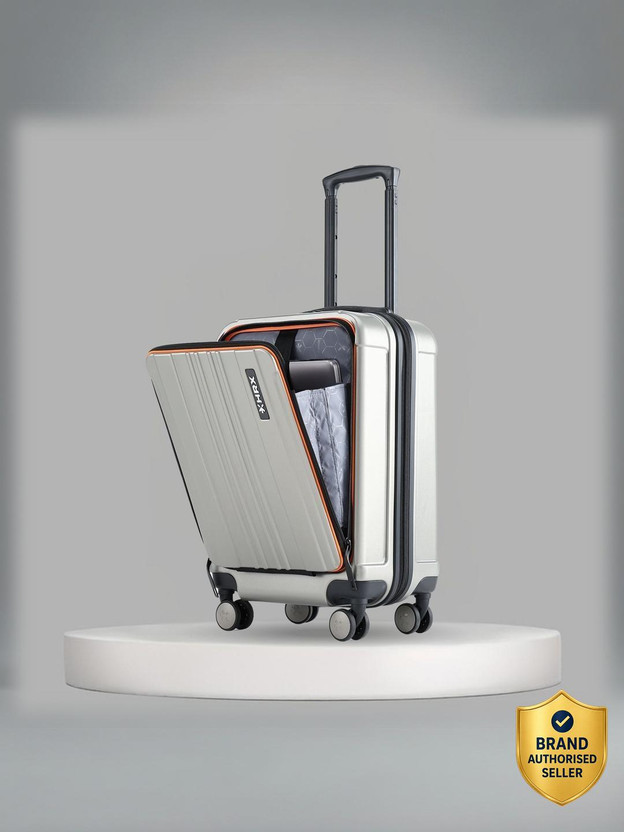 HRX by Hrithik Roshan Force Urban Trolley with Laptop Compartment Cabin Suitcase 8 Wheels - 22 inch