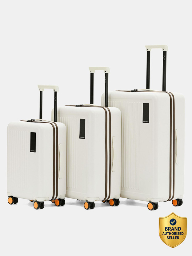 Mokobara Mokobara The Transit Luggage Set of Cabin, Medium & Large 2.0 Cabin & Check-in Set 8 Wheels - 35 cm - Flipkart Deal