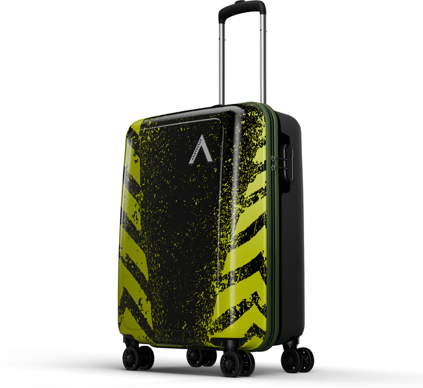 ARISTOCRAT by VIP Crossway Polycarbonate | Trolley Bag With Combination Lock Cabin Suitcase 8 Wheels - 21 Inch
