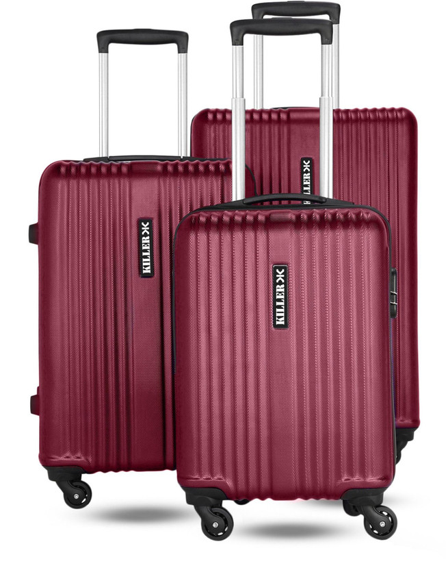 KILLER KILLER STRING - Combo Set (28"+24"+20") Cabin & Check-in Set 4 Wheels - 28 inch - Flipkart Deal