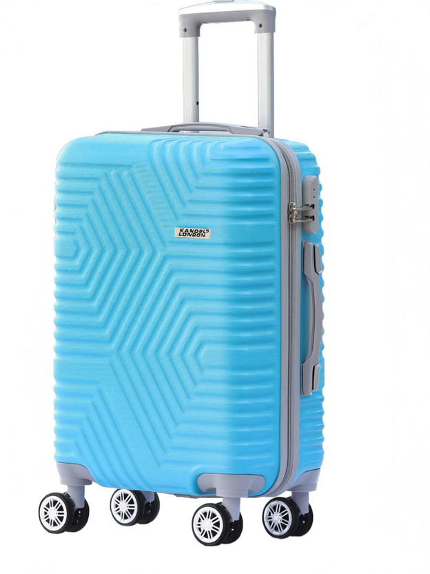 Kandel London Hard Sided ABS and PC 4 Wheel Spinner, Unbreakable Bag with Combi Lock(ZX-2583) Check-in Suitcase 8 Wheels - 26 inch
