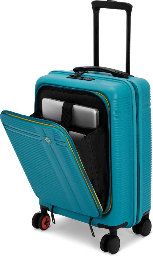 NASHER NASHER MILES Shibuya Polypropylene 20 Inch Carry On Trolley Bag with Laptop Compartment Cabin Suitcase 8 Wheels - 20 inch - Flipkart Deal