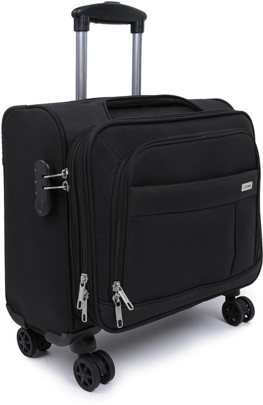 Carrimate Aspire Polyester Rolling Laptop Bag, 43L x 25W x 45H cm, 8 Wheels Cabin Suitcase 8 Wheels - 18 inch