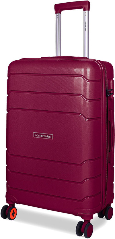 NASHER MILES Lisbon Polypropylene 28inch Hard-Sided Spinner Trolley Bag for Travel & Business Check-in Suitcase 8 Wheels - 28 inch