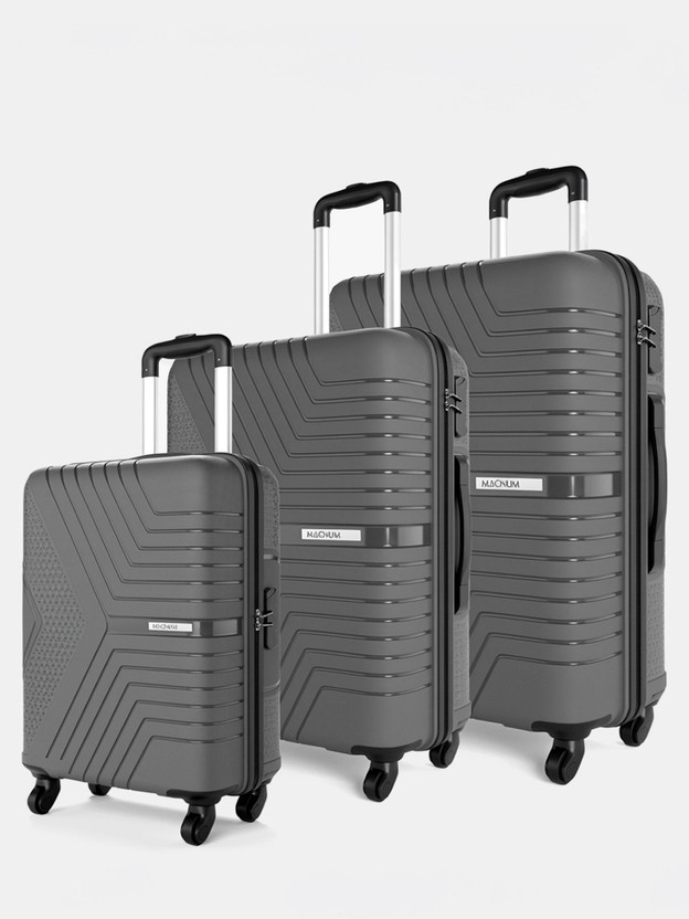 Safari Magnum Zeno 3 (Small 55cm | Medium 65cm | Large 75cm) Cabin & Check-in Set 4 Wheels - 30 Inches