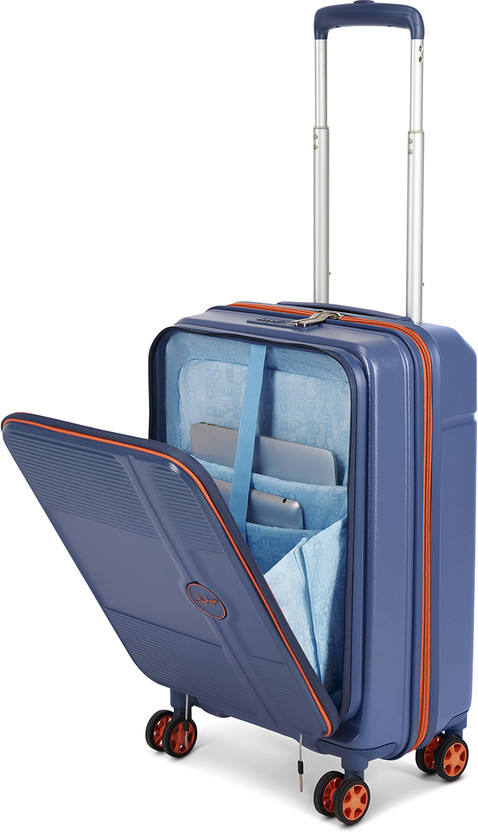 SKYBAGS SKYBAGS Zephyre Hard Side Trolley Bag, Laptop Compartment Travel Luggage with TSA Lock Expandable  Cabin Suitcase 8 Wheels - 22 Inch - Flipkart Deal