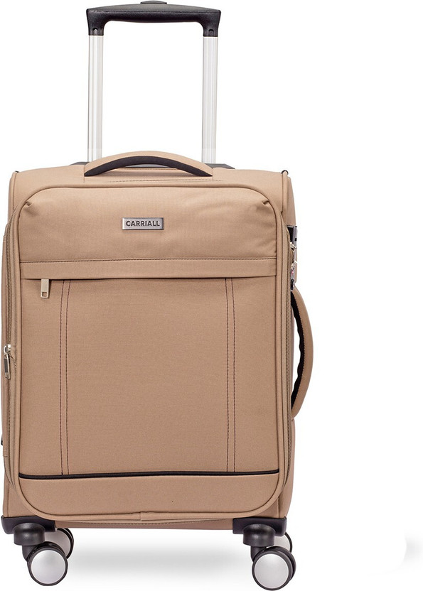 Carriall Carriall Eternal Beige Cabin Luggage Expandable  Cabin Suitcase 4 Wheels - 20 inch - Flipkart Deal
