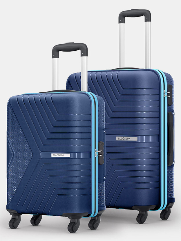 Safari Magnum Zeno (Small 55cm | Medium 66cm) 4W Cabin & Check-in Set 4 Wheels - 26 Inches