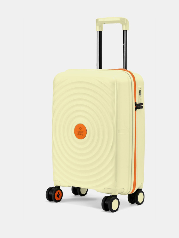 NASHER MILES Goa Polypropylene Hard-Sided 20 inch Spinner Trolley Bag for Travel & Business Cabin Suitcase 8 Wheels - 20 inch