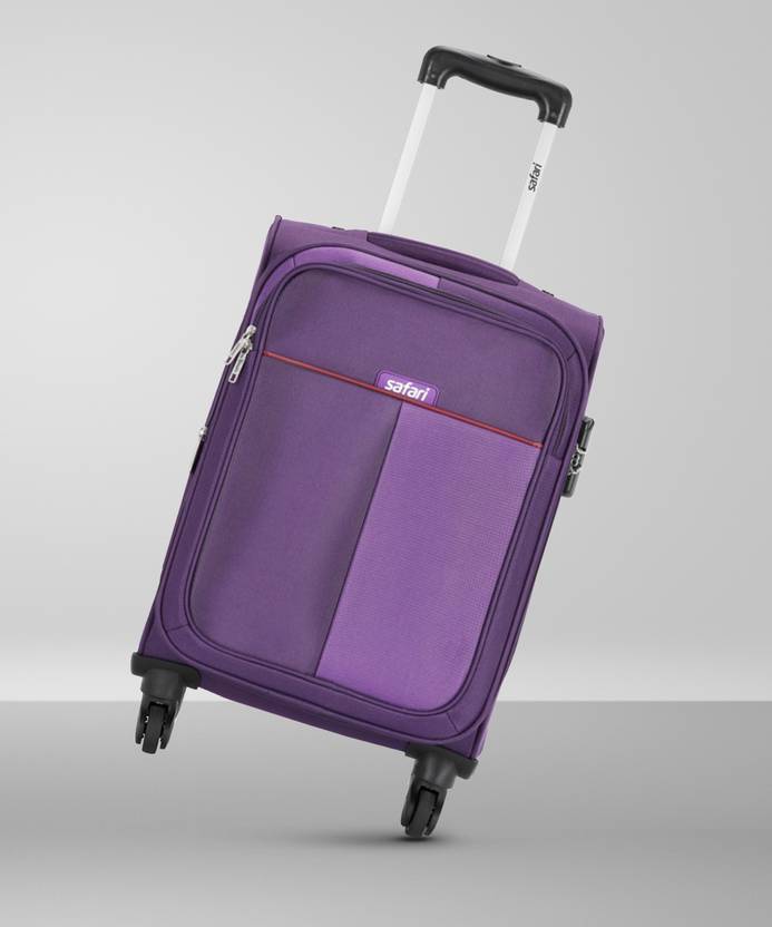 SAFARI DUO 4W Expandable Overnighter & Briefcase 22 inch Purple
