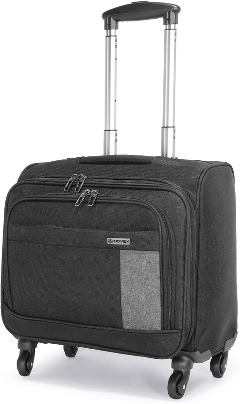 NOVEX Overnighter 24 L Trolley Laptop Backpack(Black)