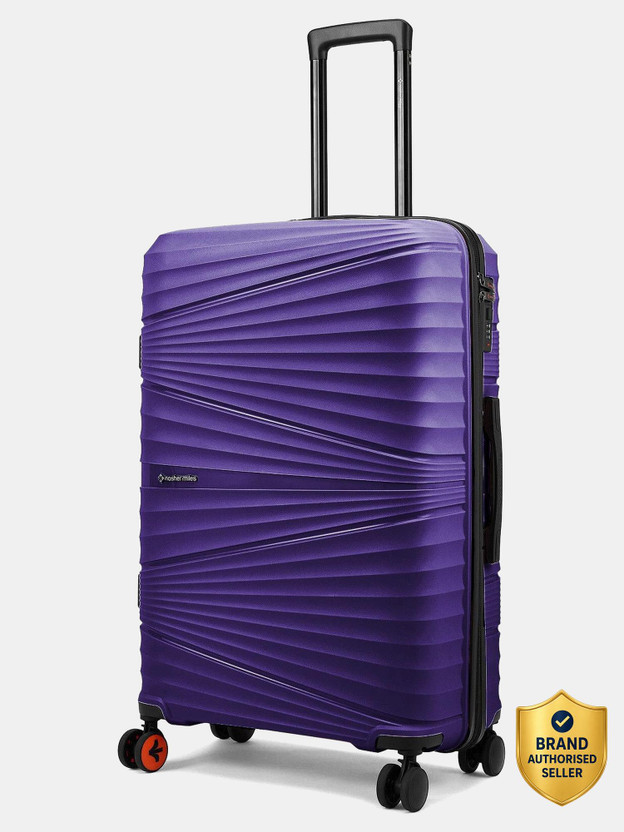 NASHER MILES Mumbai Hard-Sided Polypropylene Shell 28 inch Trolley Bag for Travel Check-in Suitcase 8 Wheels - 28 inch