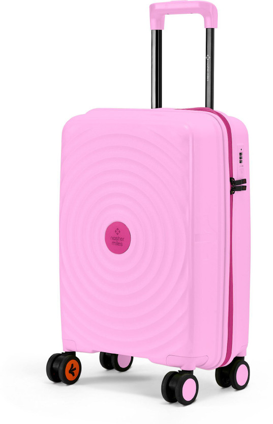 NASHER MILES Goa Polypropylene Hard-Sided 20 inch Spinner Trolley Bag for Travel & Business Cabin Suitcase 8 Wheels - 20 inch