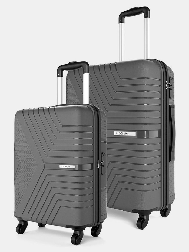 Safari Magnum Zeno 2 (Small 55cm | Medium 65cm) Cabin & Check-in Set 4 Wheels - 26 Inches
