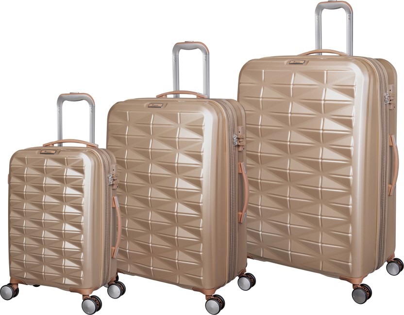 guess frosted luggage collection