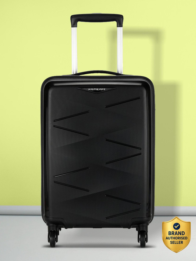 Kamiliant by American Tourister Combination Lock-Triprism Cabin Suitcase 4 Wheels - 22 Inch