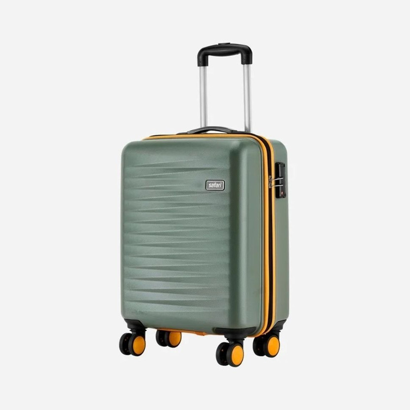 SAFARI Light weight, Dual Wheels, Polycarbonate, TSA Lock with 5 year Warranty Cabin Suitcase 8 Wheels - 22 inch