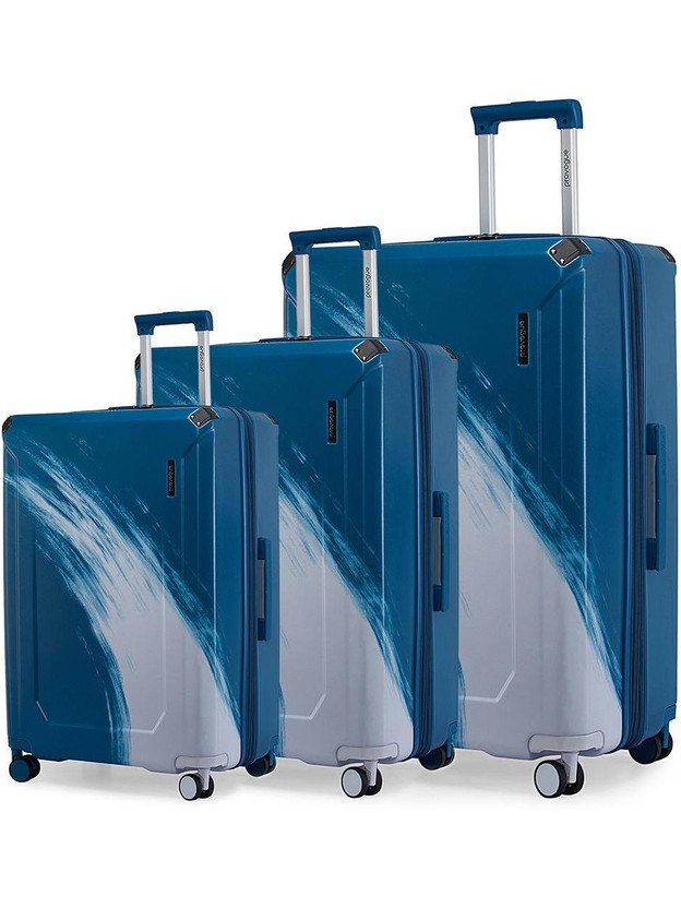 PROVOGUE PROVOGUE Wave Expandable  Cabin & Check-in Set 8 Wheels - 30 inch - Flipkart Deal
