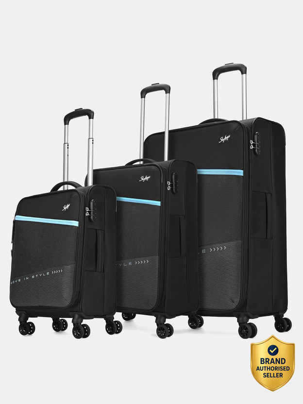 SKYBAGS Genesis Expandable  Cabin & Check-in Set 8 Wheels - 31 Inch