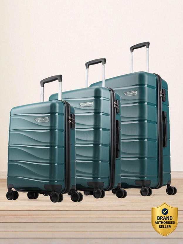 ARISTOCRAT Olympus 3 (Small 55cm | Medium 66cm | Large 77cm) - Trolley Bag Cabin & Check-in Set 8 Wheels - 30 Inch