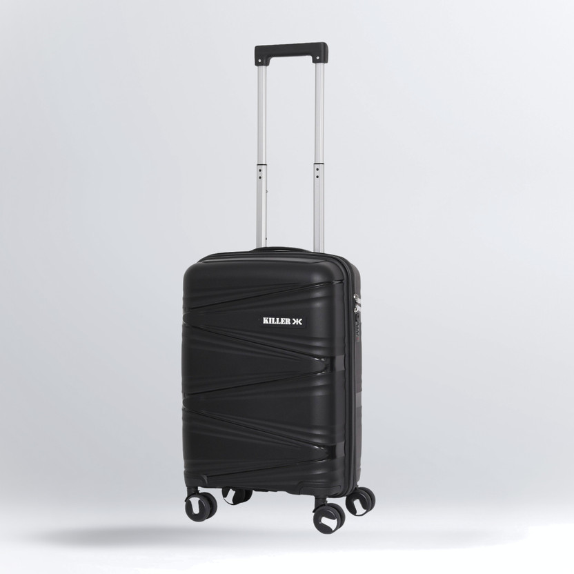 KILLER Hard Sided Spinners, Expandable Travel & Luggage Bags Trolley Bag Expandable  Cabin Suitcase 4 Wheels - 20 inch