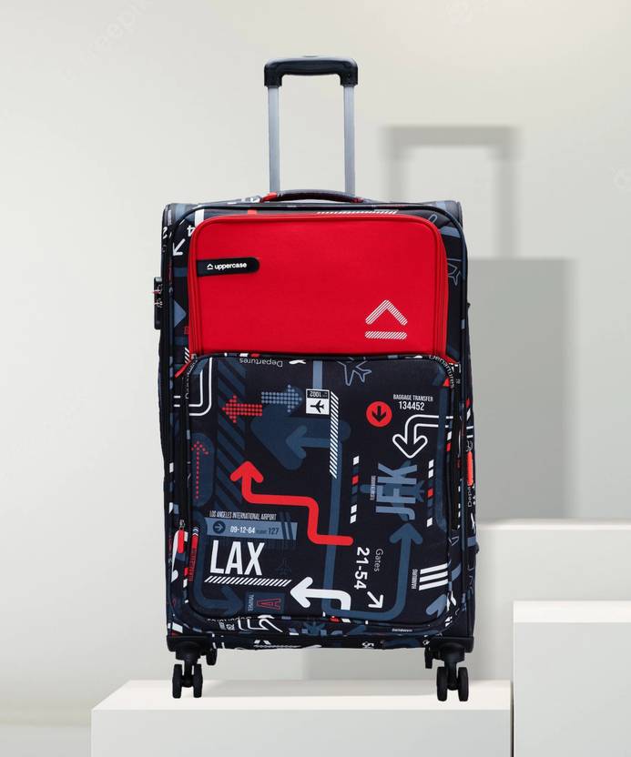Uppercase 7100EST1RED JFK Eco Luggage Trolley bag / Travel bag with