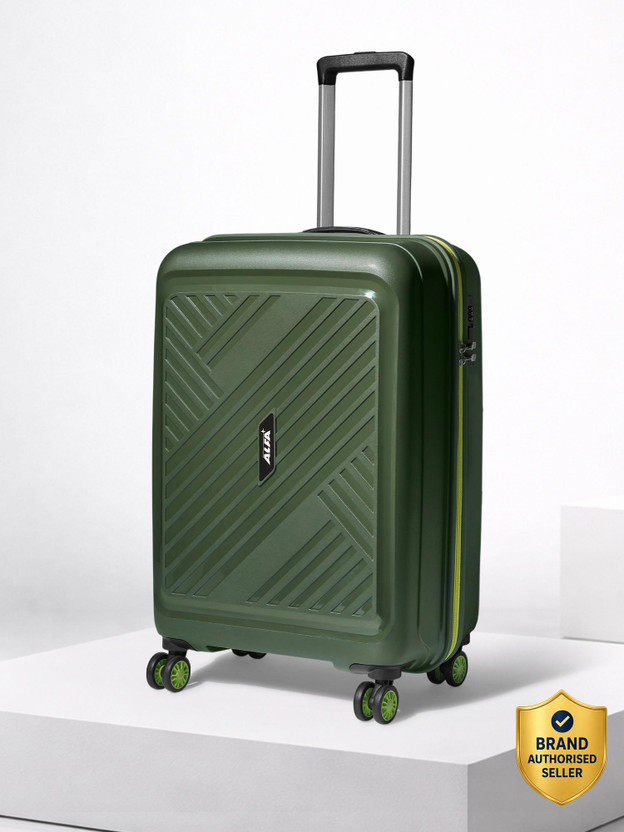 ALFA ALFA by VIP Rhino Strong Hard Side Luggage | Trolley Bag With Flushed Combination Lock Cabin Suitcase 8 Wheels - 22 Inch - Flipkart Deal