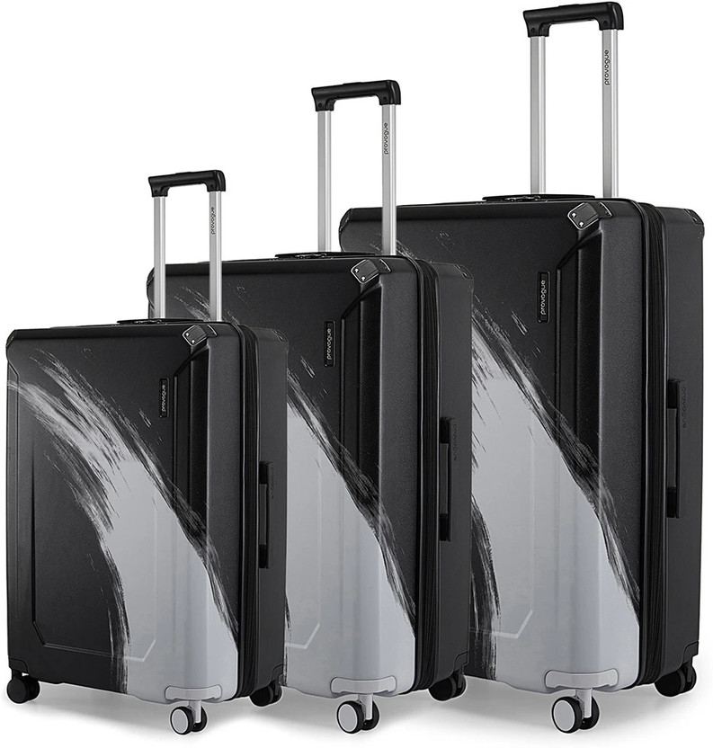 PROVOGUE PROVOGUE Wave Expandable  Cabin & Check-in Set 8 Wheels - 30 inch - Flipkart Deal