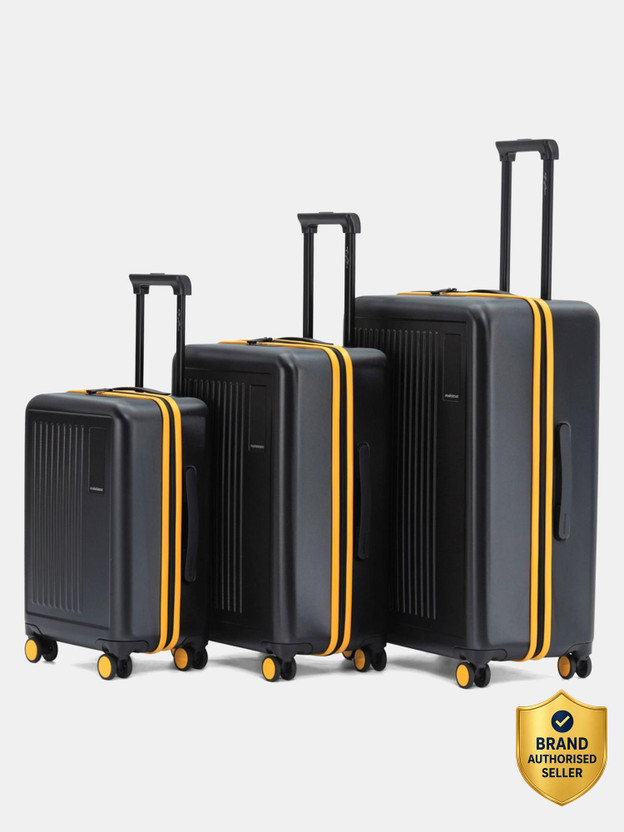 Mokobara Mokobara The Transit Luggage Set of Cabin, Medium & Large 2.0 Cabin & Check-in Set 8 Wheels - 35 cm - Flipkart Deal
