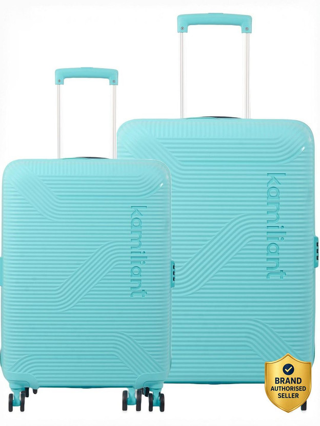 AMERICAN TOURISTER Kamiliant KAM 8W Nexus DW 2PC Set,Small & Medium, 69 cm Cabin & Check-in Set 8 Wheels - 26 inch