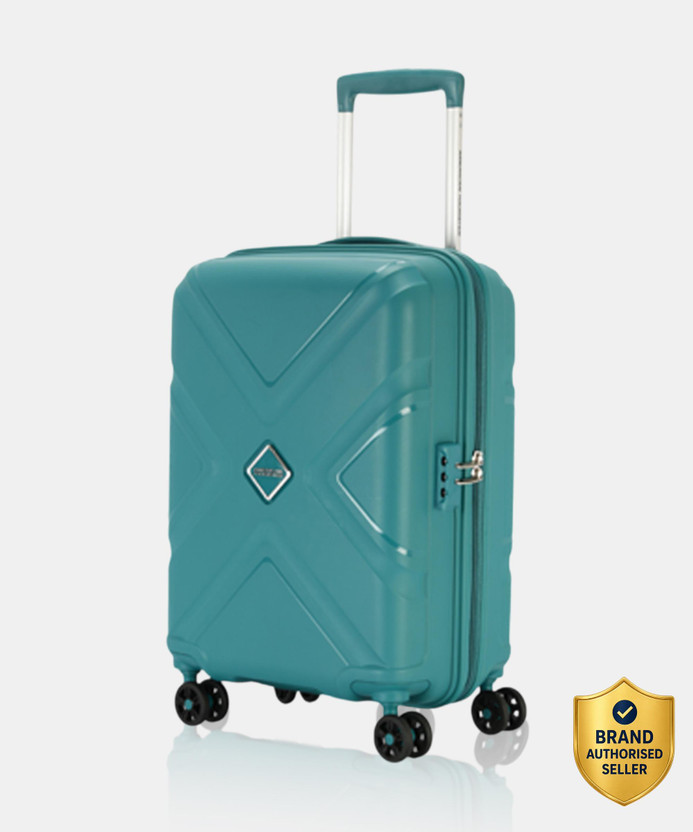 AMERICAN TOURISTER + cabin 55 cm TSA luggage New 2022Collection Cabin & Check-in Set 4 Wheels - 22 inch
