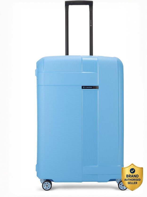 CARLTON VAULT STR MEDIUM BLUE Check-in Suitcase 8 Wheels - 27 inch