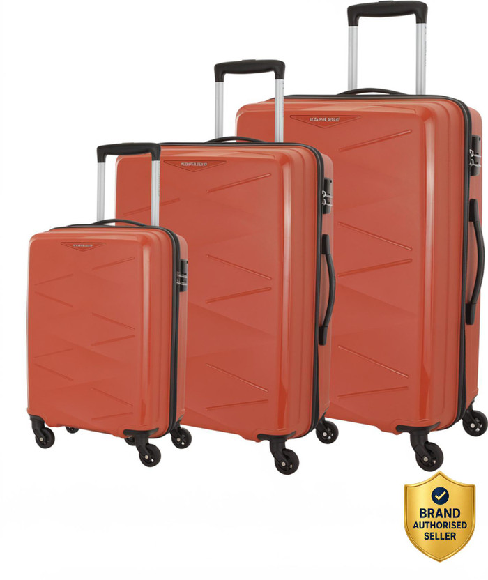 Kamiliant by American Tourister (Small 55 Cm | Medium 68 Cm | Large 79 Cm)Combination Lock-Triprism Cabin & Check-in Set 4 Wheels - 30 inches