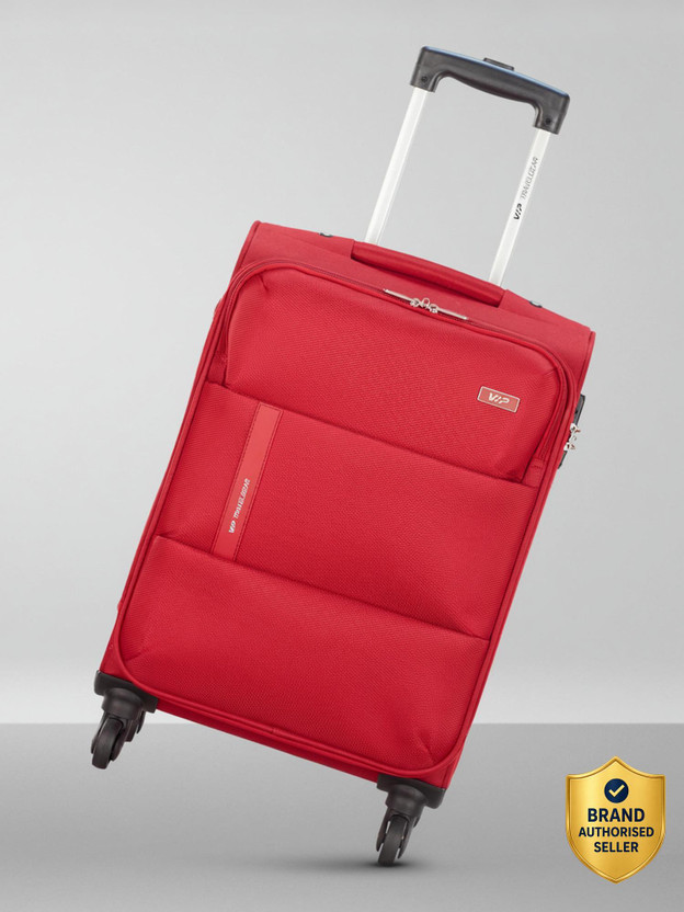 VIP Widget 58 - Softbody Trolley Bag Cabin Suitcase 4 Wheels - 22 inch