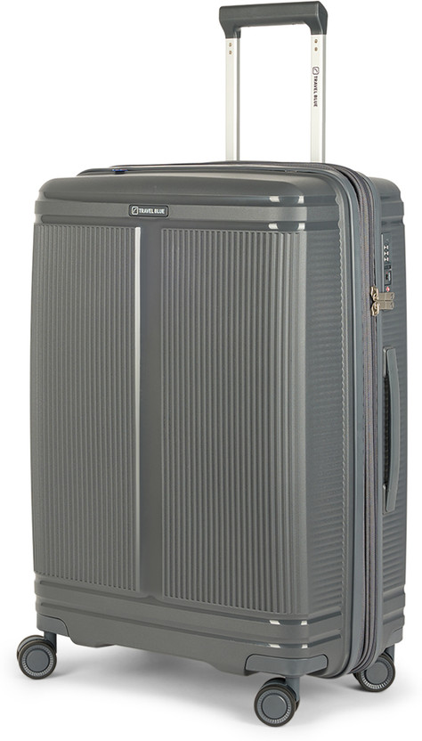 Travel Travel Blue Laconic 28'' Expandable Large Trolley Expandable  Check-in Suitcase 8 Wheels - 28 inch - Flipkart Deal