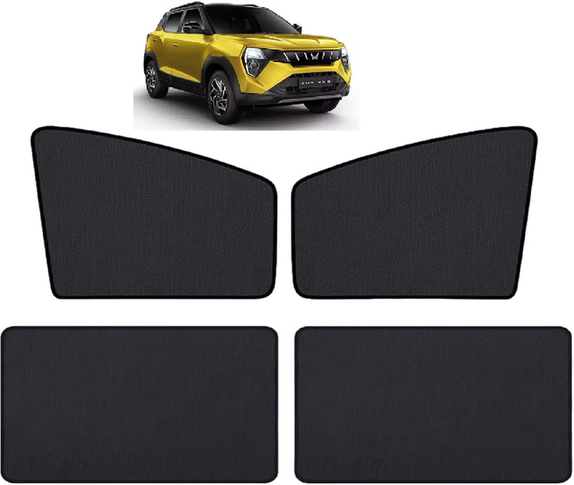 Auto Hub Side Window Sun Shade For Universal For Car Universal For Car(Black)