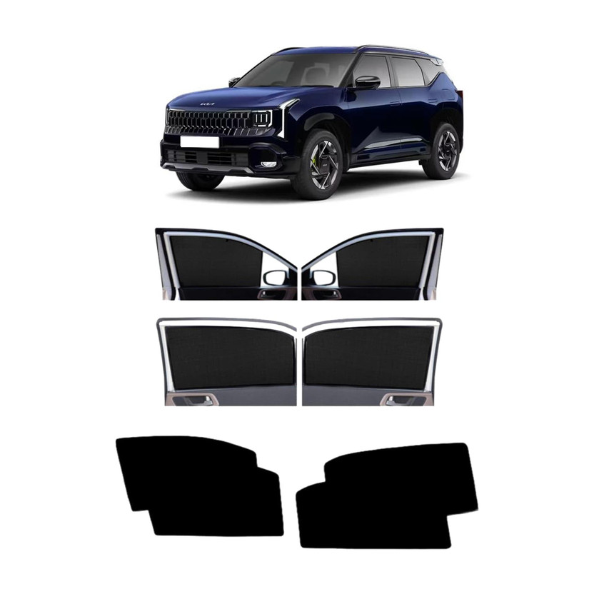 DreamRow DreamRow Side Window Sun Shade For Kia Seltos(Black) - Flipkart Deal
