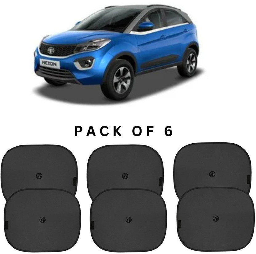 The StyleNook Side Window Sun Shade For Universal For Car Universal For Car(Black)