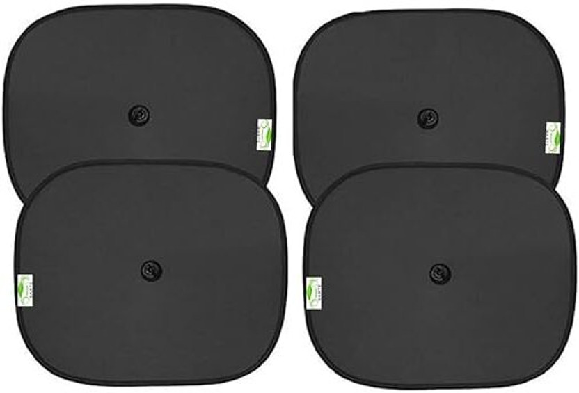 MJM Good Connections Side Window Sun Shade For Universal For Car Universal For Car(Black)