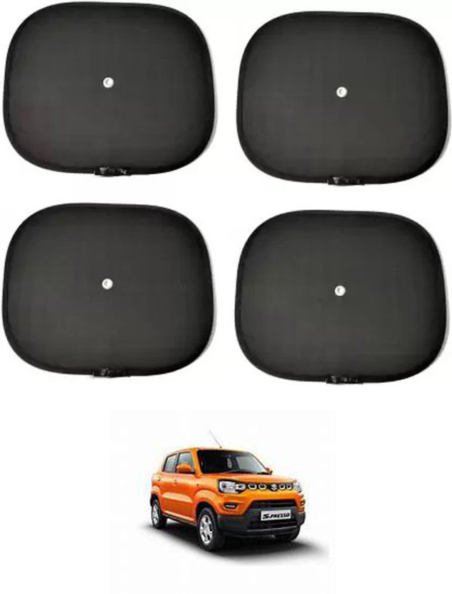 FKOK Side Window Sun Shade For Universal For Car Universal For Car(Black)