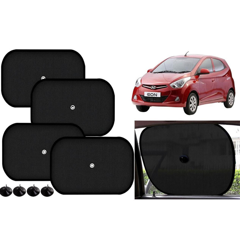 Auto Kite Side Window Sun Shade For Universal For Car Universal For Car(Black)