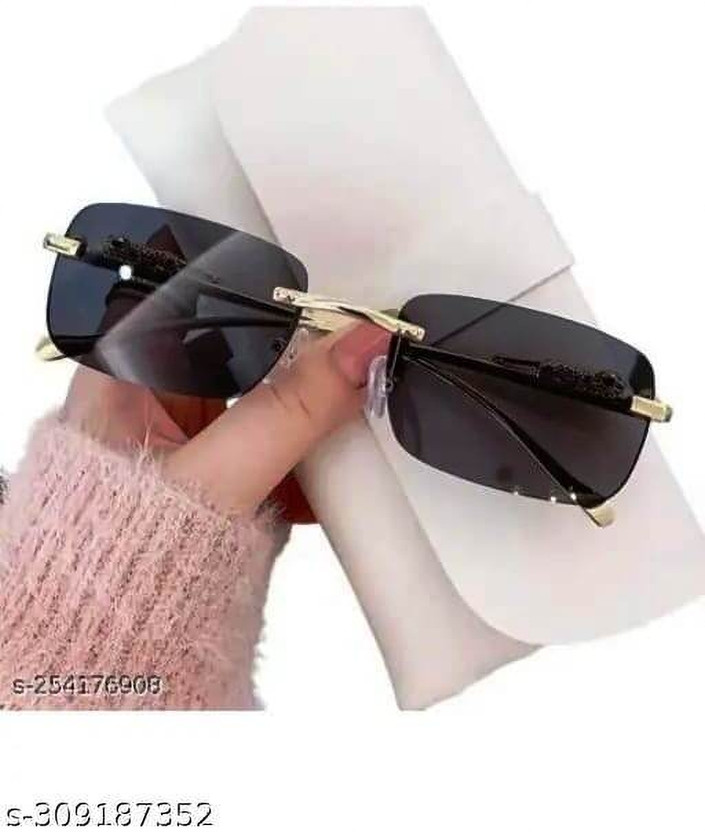 METRONAUT UV Protection, Riding Glasses Sunglass(For Men & Women, Black)