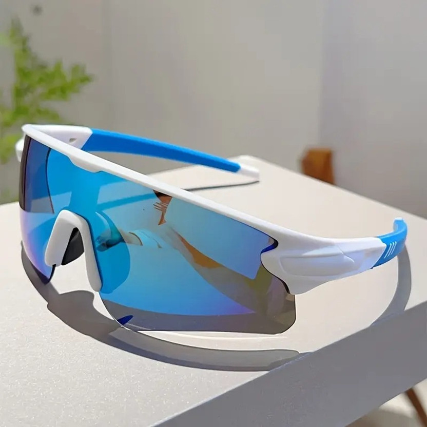 artrue Sports, Wrap-around Sunglasses(For Men & Women, Blue)
